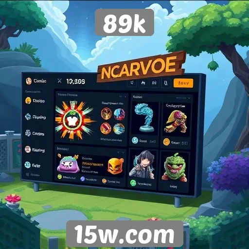 Mudanças na interface do usuário do 89k